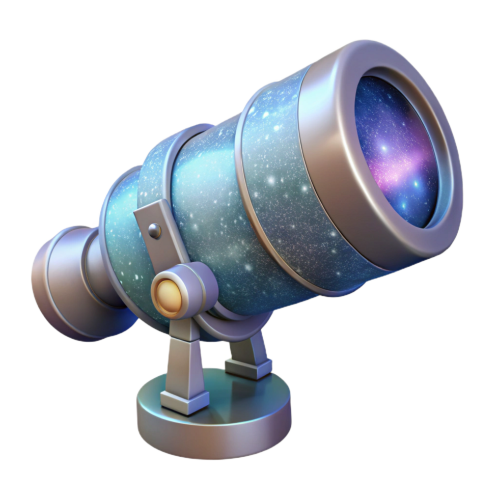 vibrant vintage Space Telescope Transparent Background Deep Space authentic png