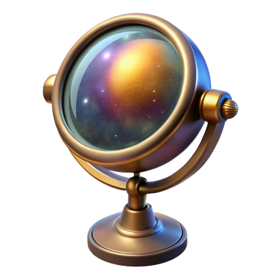 beautiful classic Space Telescope Mirror Reflection Cutout png