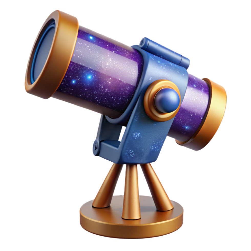 extraordinary rustic Space Telescope Observing Stars Isolated original png
