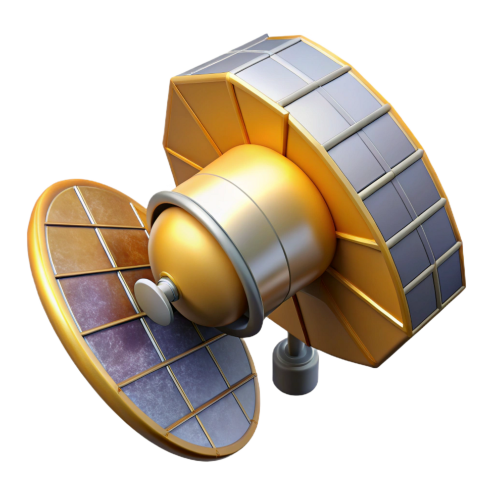 magnificent creative Space Telescope Solar Shield Deployed Isolated png