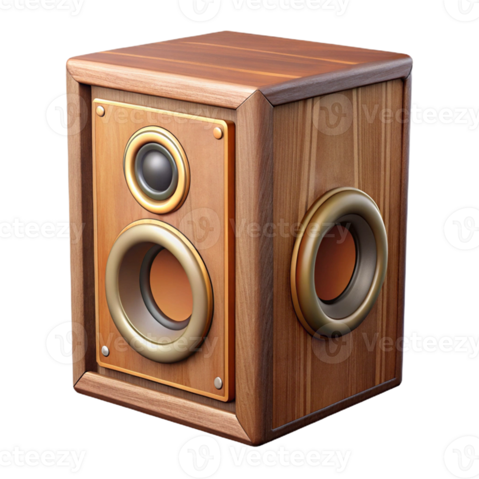 stunning abstract Speaker Cabinet Angled View Wooden Texture Cutout exclusive png