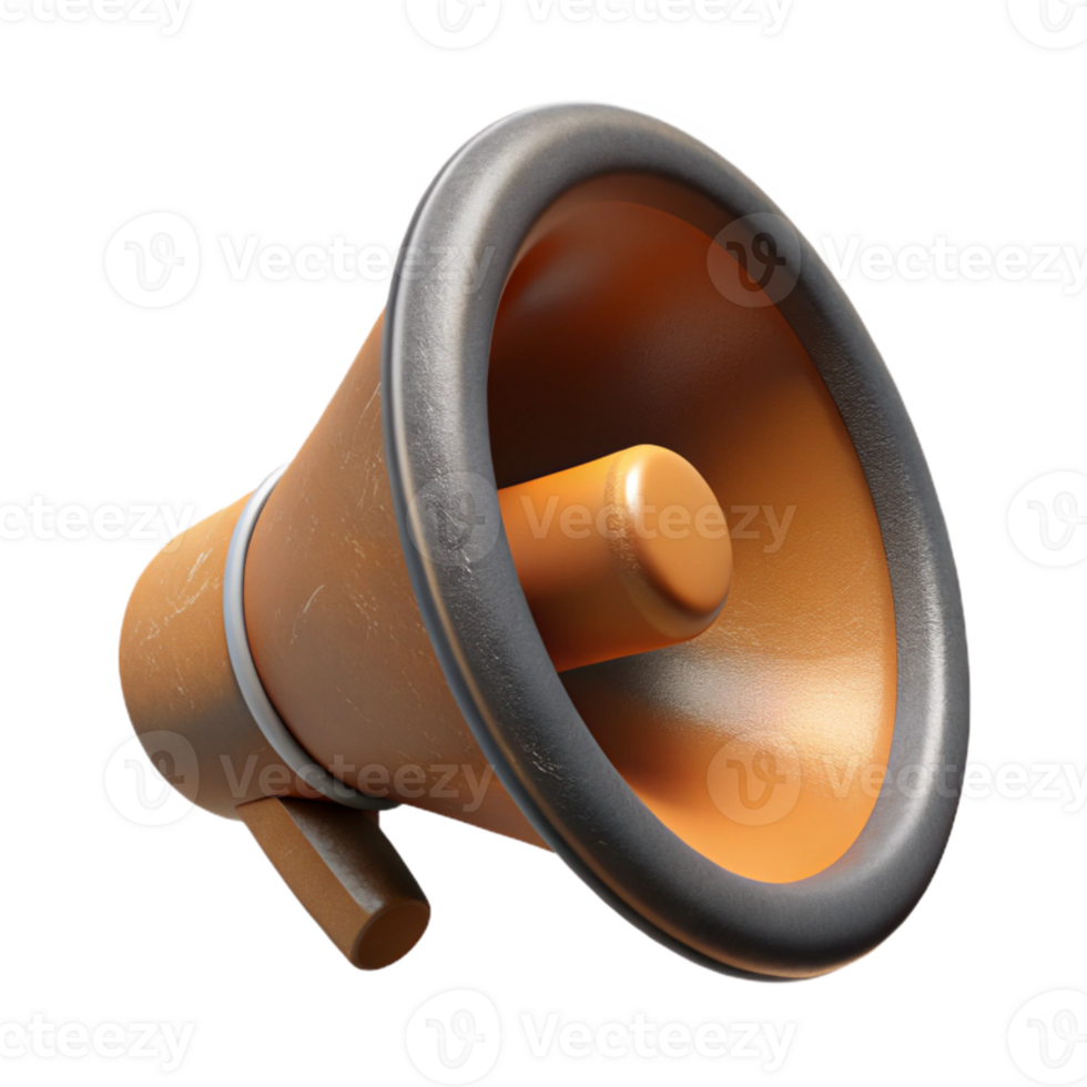 elegant modern Speaker Cone Close Up View Isolated exclusive png