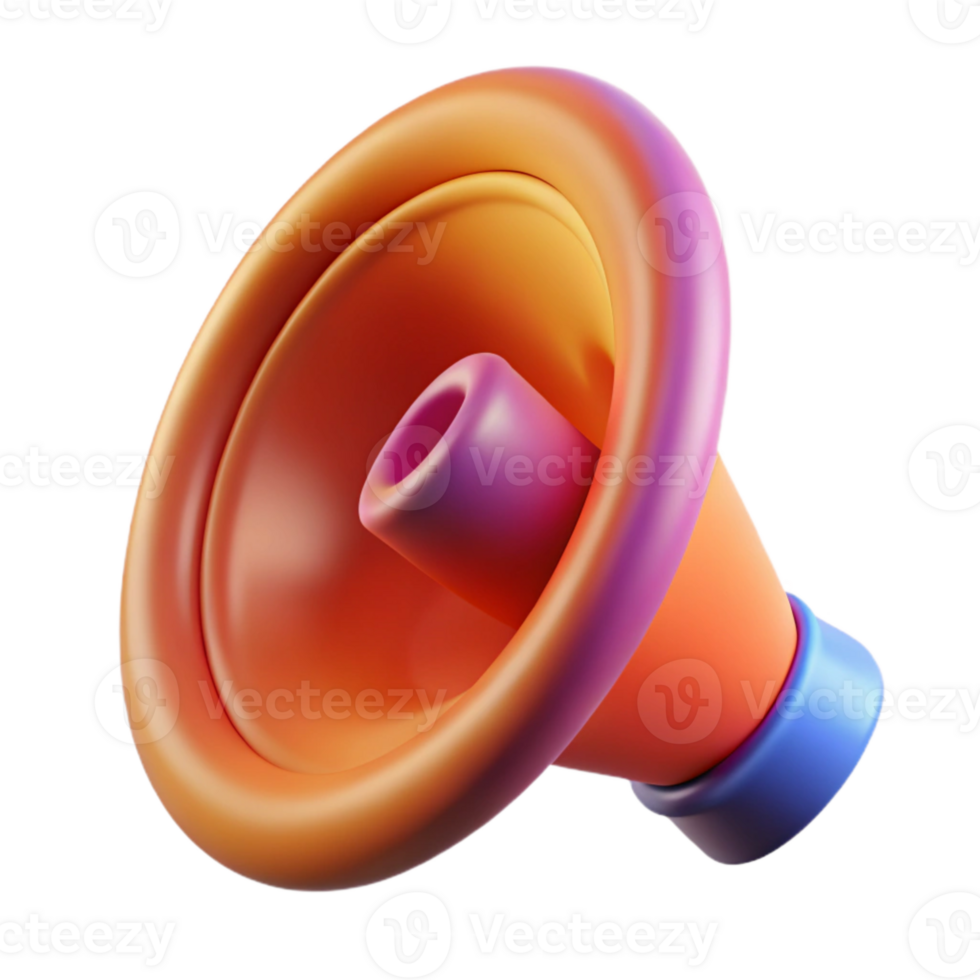wonderful classic Speaker Cone Vibrating Dynamic Blur Cutout Element png