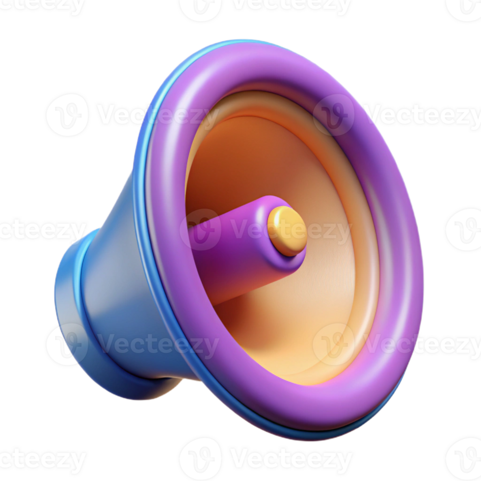 stunning vintage Speaker Cone Vibrating Isolated Element Transparent Background high quality png