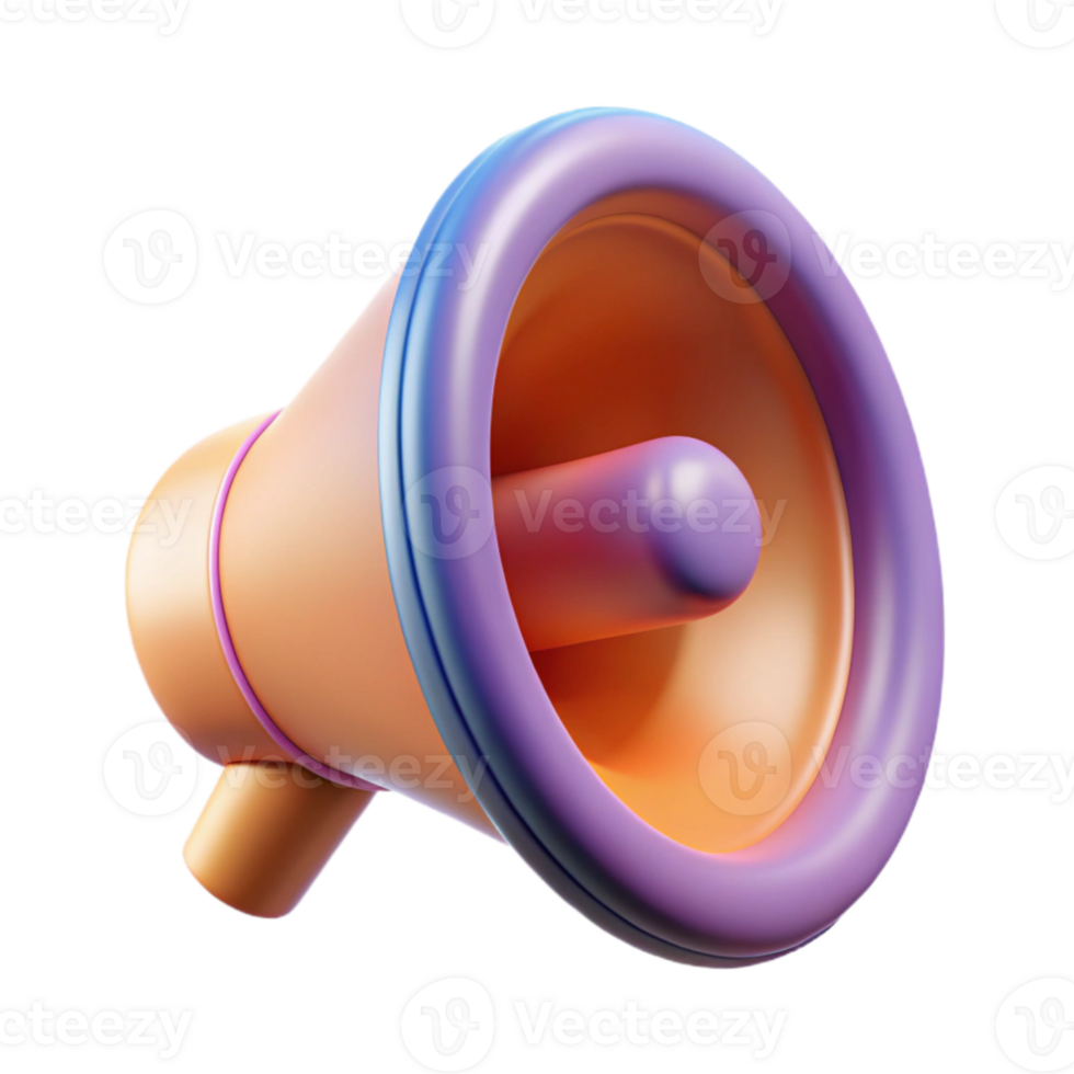 impressive classic Speaker Cone Vibrating Isolated Element Transparent Background png