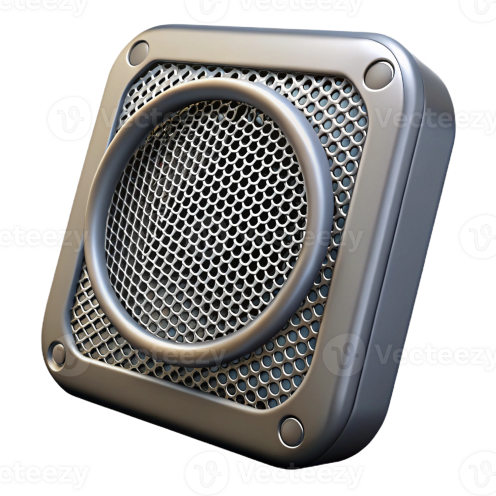 vibrant rustic Speaker Grille Metal Mesh Detail Isolated Element high quality png