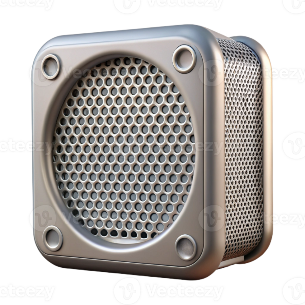 dramatic abstract Speaker Grille Metal Mesh Detail Isolated Element detailed png