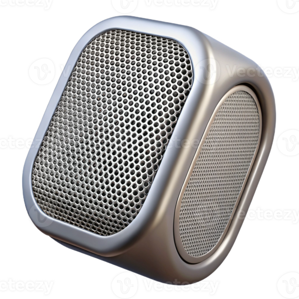 vibrant abstract Speaker Grille Metal Mesh Detail Isolated Element png