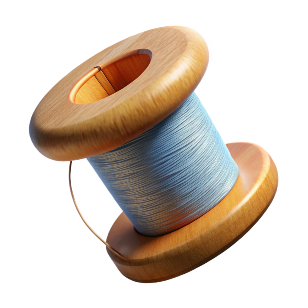 wonderful creative Spool of Thread and Needle Transparent Element exclusive png