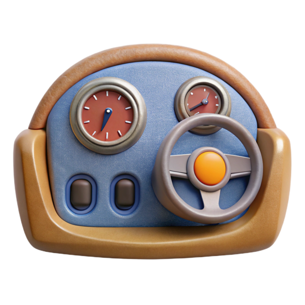 stunning rustic Sports Car Dashboard Cutout premium png