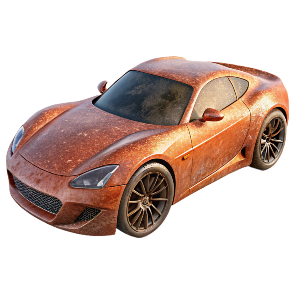 serene abstract Sports Car Exterior Closeup Cutout high quality png