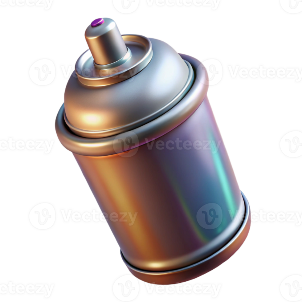 stunning artistic Spray Paint Can Nozzle Detail Transparent Background high quality png