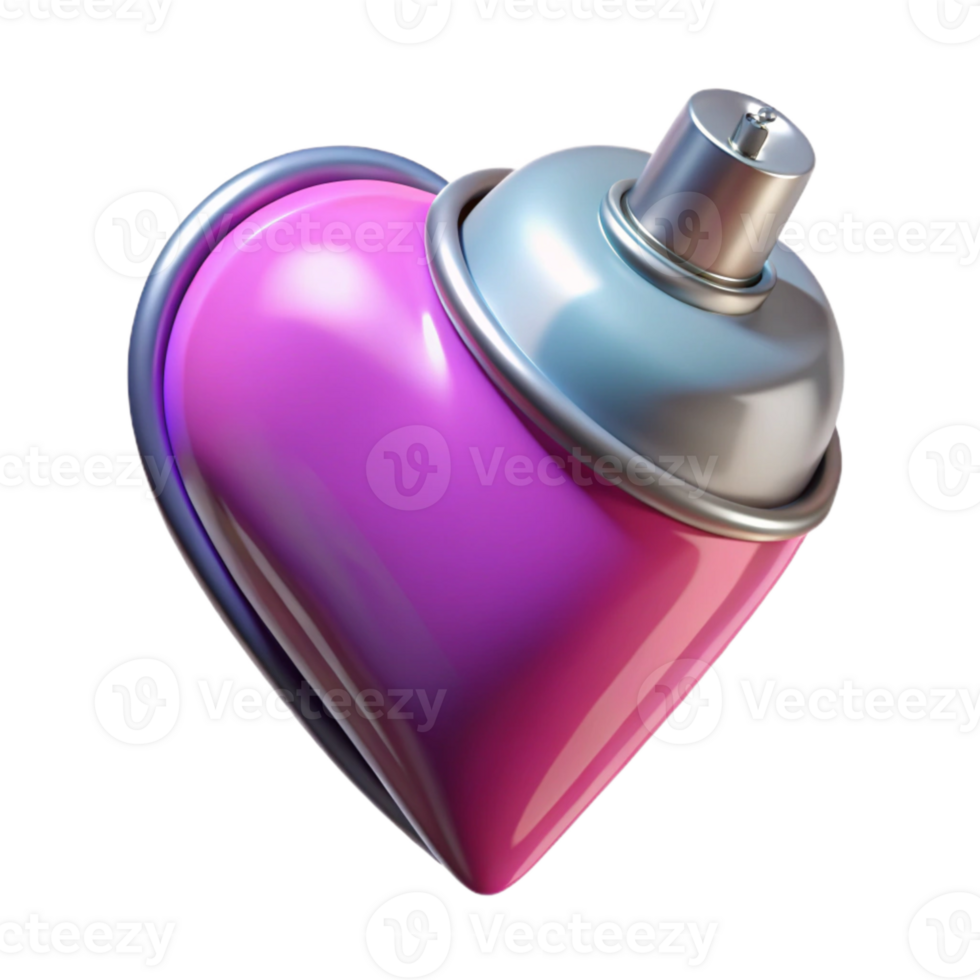 magnificent traditional Spray Paint Heart Graffiti Isolated File detailed png