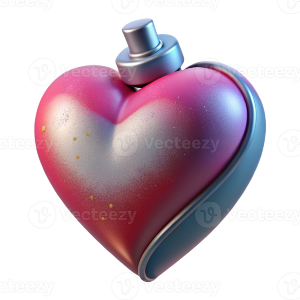 elegant creative Spray Paint Heart Graffiti Isolated File professional png