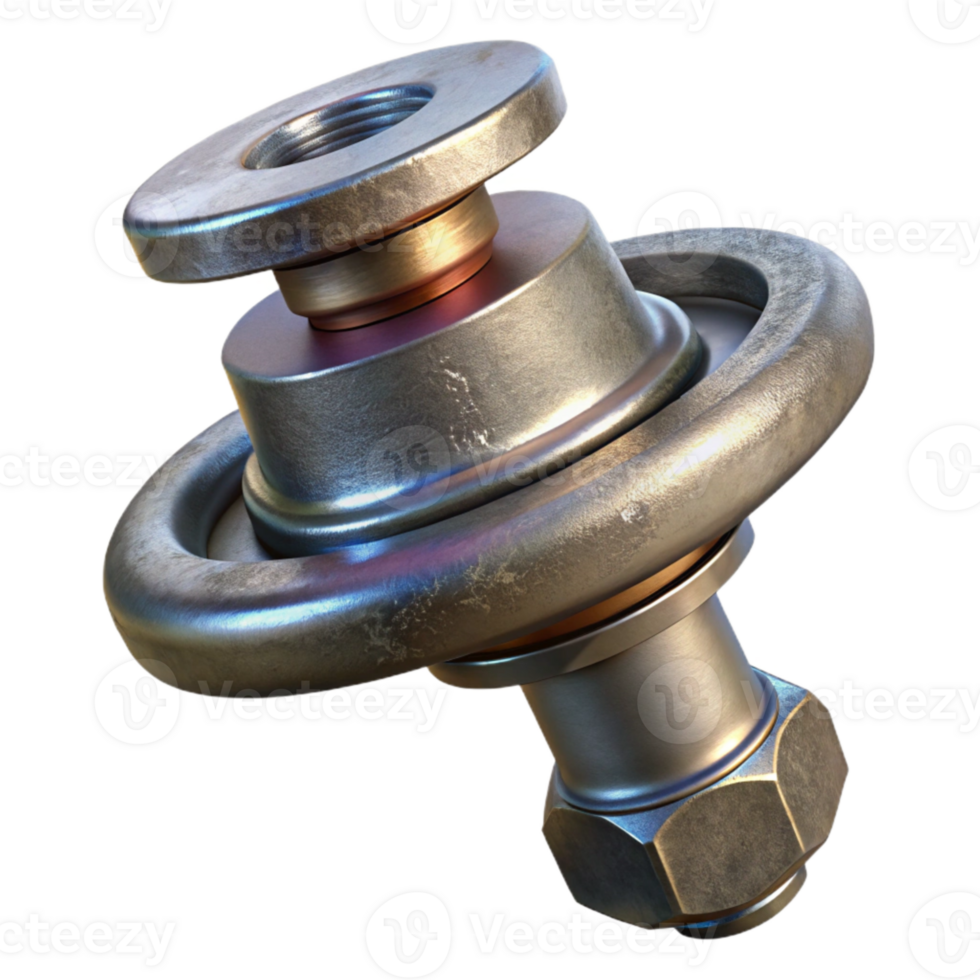 magnificent rustic Sprinkler Head Metal Isolated Cutout on Transparent Background exclusive png