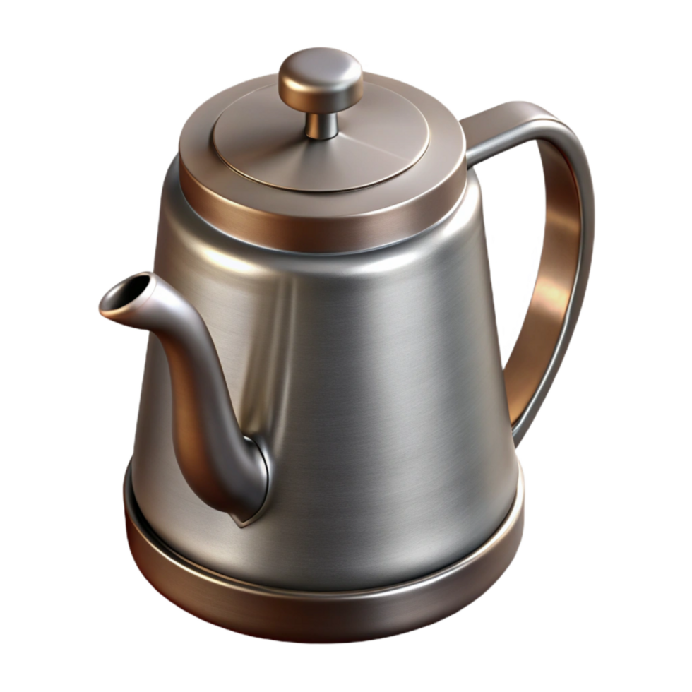 vibrant rustic Stainless Steel Brewing Kettle Transparent Background exclusive png
