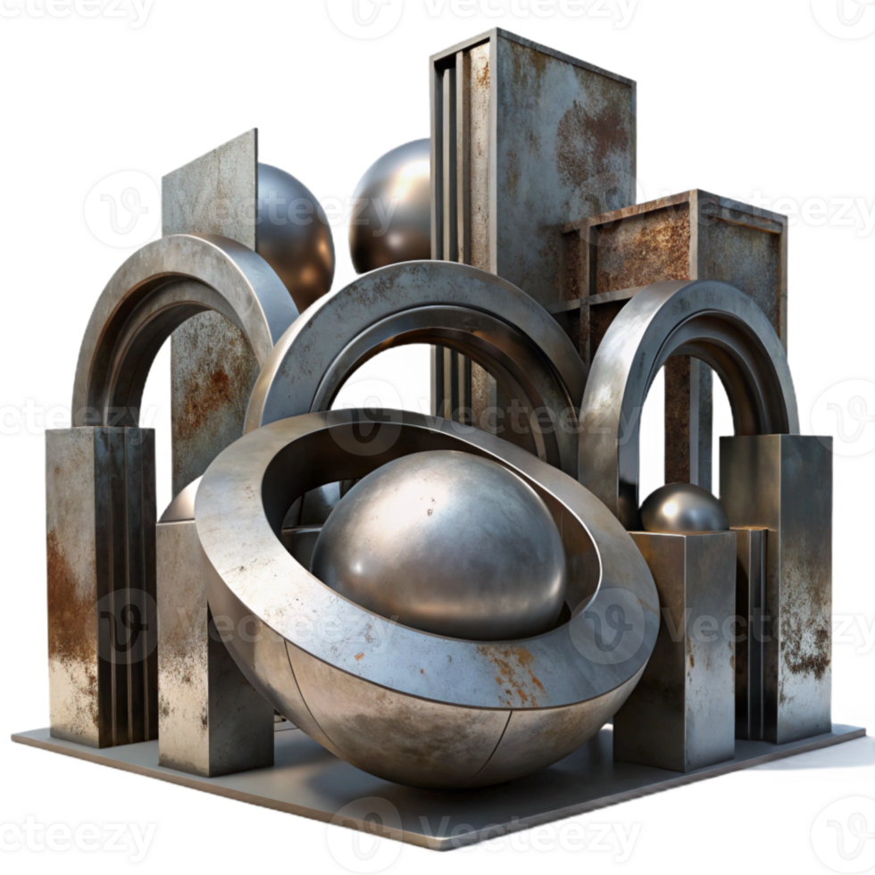 wonderful classic Steel Art Installation Urban Style genuine png