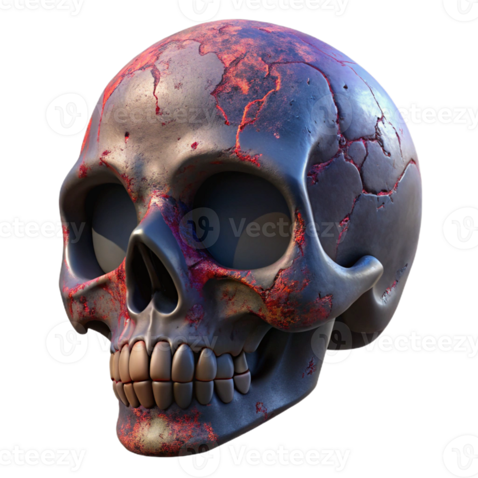 serene classic Stencilled Skull Graffiti Cutout Dark Theme professional png