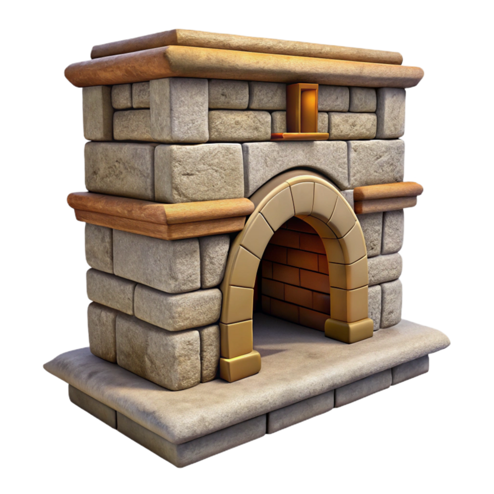 stunning rustic Stone Fireplace Mantel Detail Cutout high resolution png