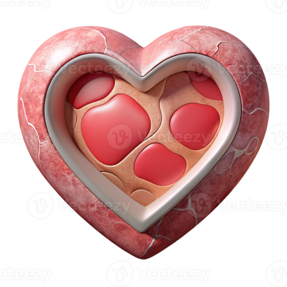 wonderful artistic Street Art Heart Cutout Romantic Theme exclusive png