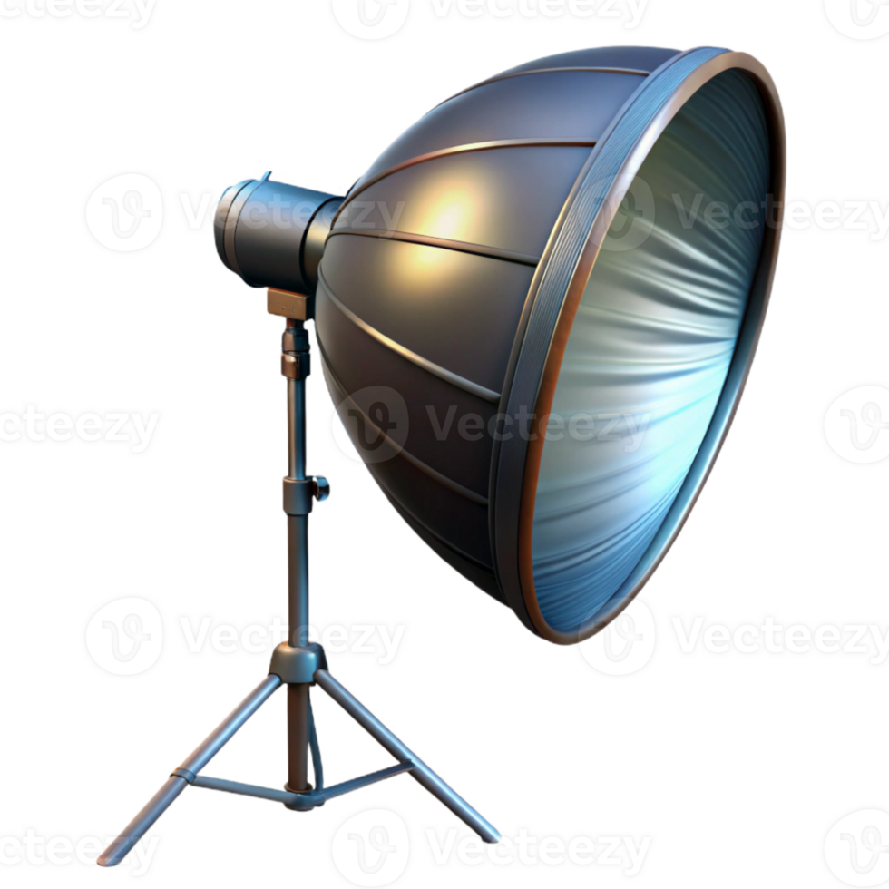 beautiful artistic Studio Lighting Equipment Softbox Transparent Background professional png