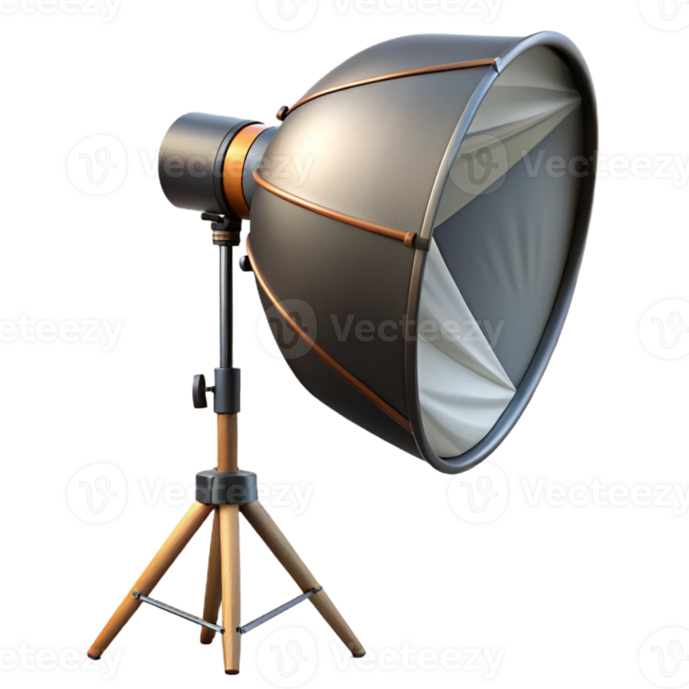 magnificent modern Studio Lighting Equipment with Softbox Isolated professional png