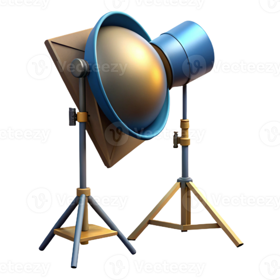 magnificent vintage Studio Lighting Setup Cutout Isolated png