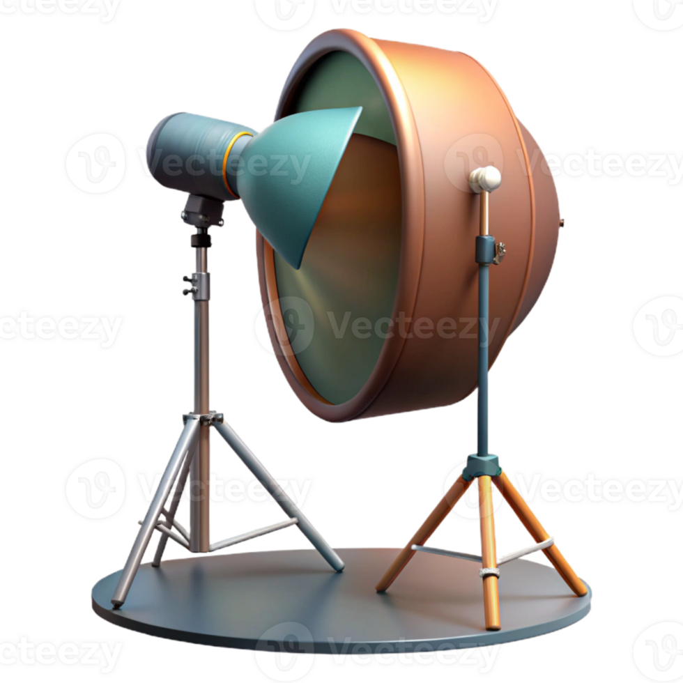 stunning modern Studio Lighting Setup with Softbox Cutout original png