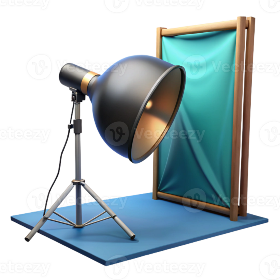 stunning classic Studio Lighting Setup with Softbox Cutout high resolution png