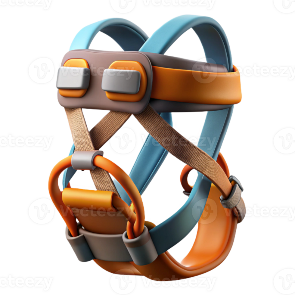 extraordinary minimalist Studio Lit Climbing Harness Transparent premium png