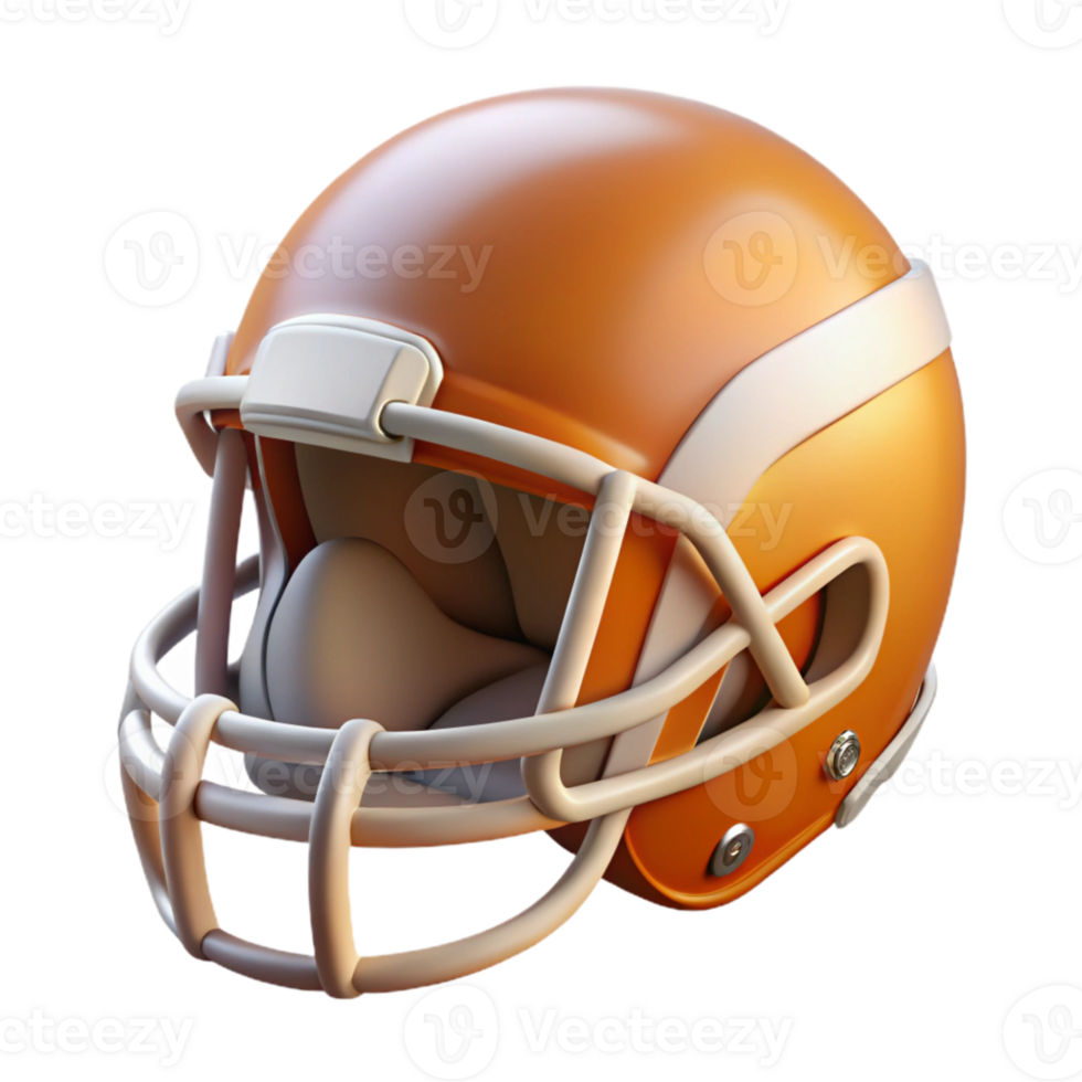 elegant minimalist Studio Lit Football Helmet Transparent authentic png
