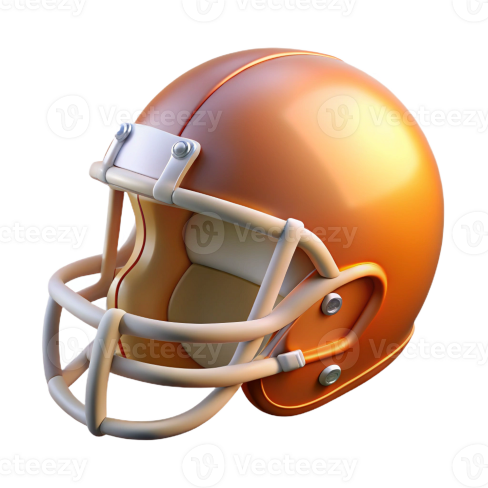 impressive abstract Studio Lit Football Helmet Transparent authentic png