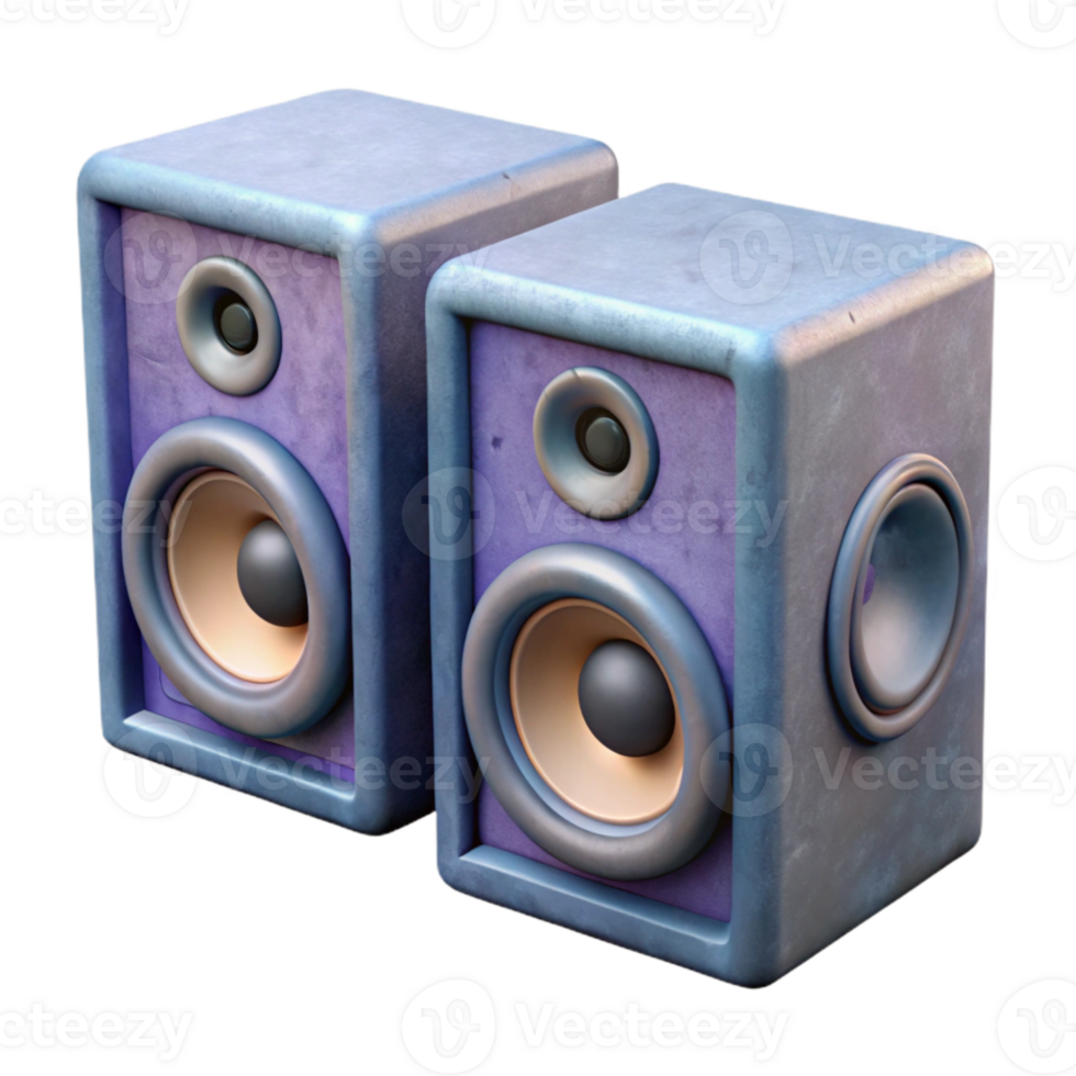extraordinary modern Studio Monitors Angled Perspective Transparent Background authentic png