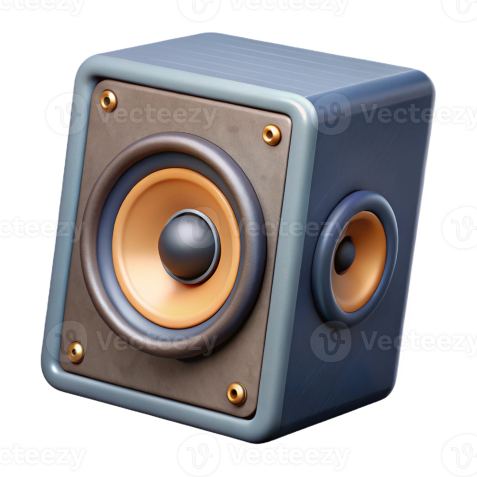 wonderful creative Studio Monitor Speaker Angled Position Isolated authentic png