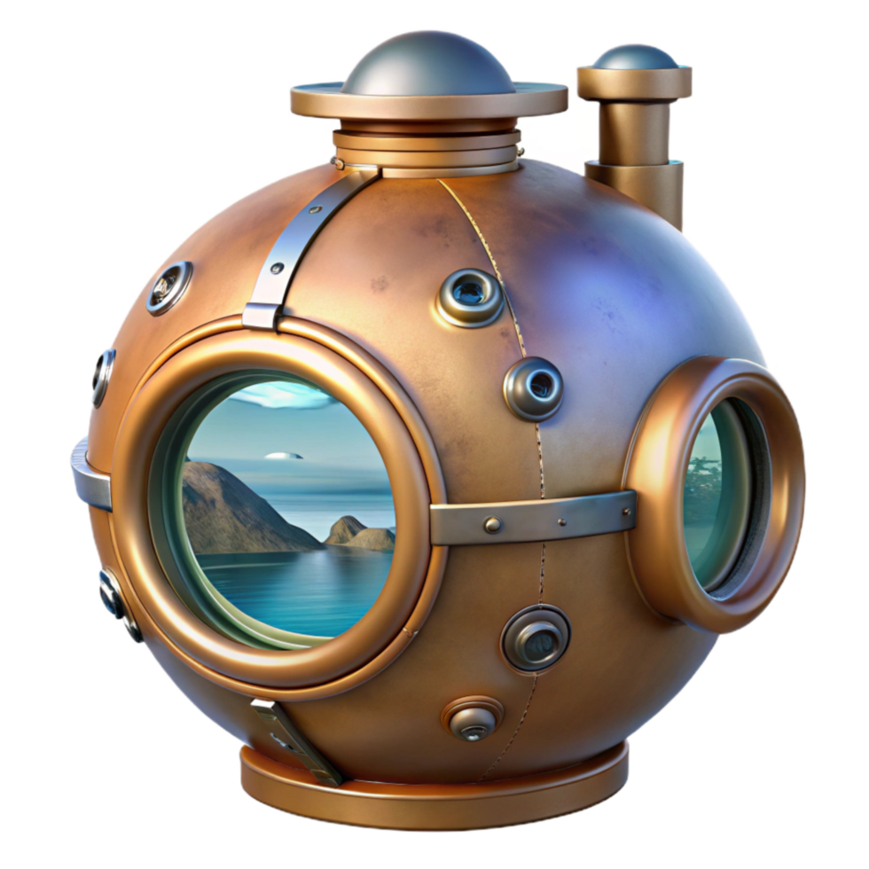 extraordinary minimalist Submersible Viewing Port Cutout with Panoramic View png