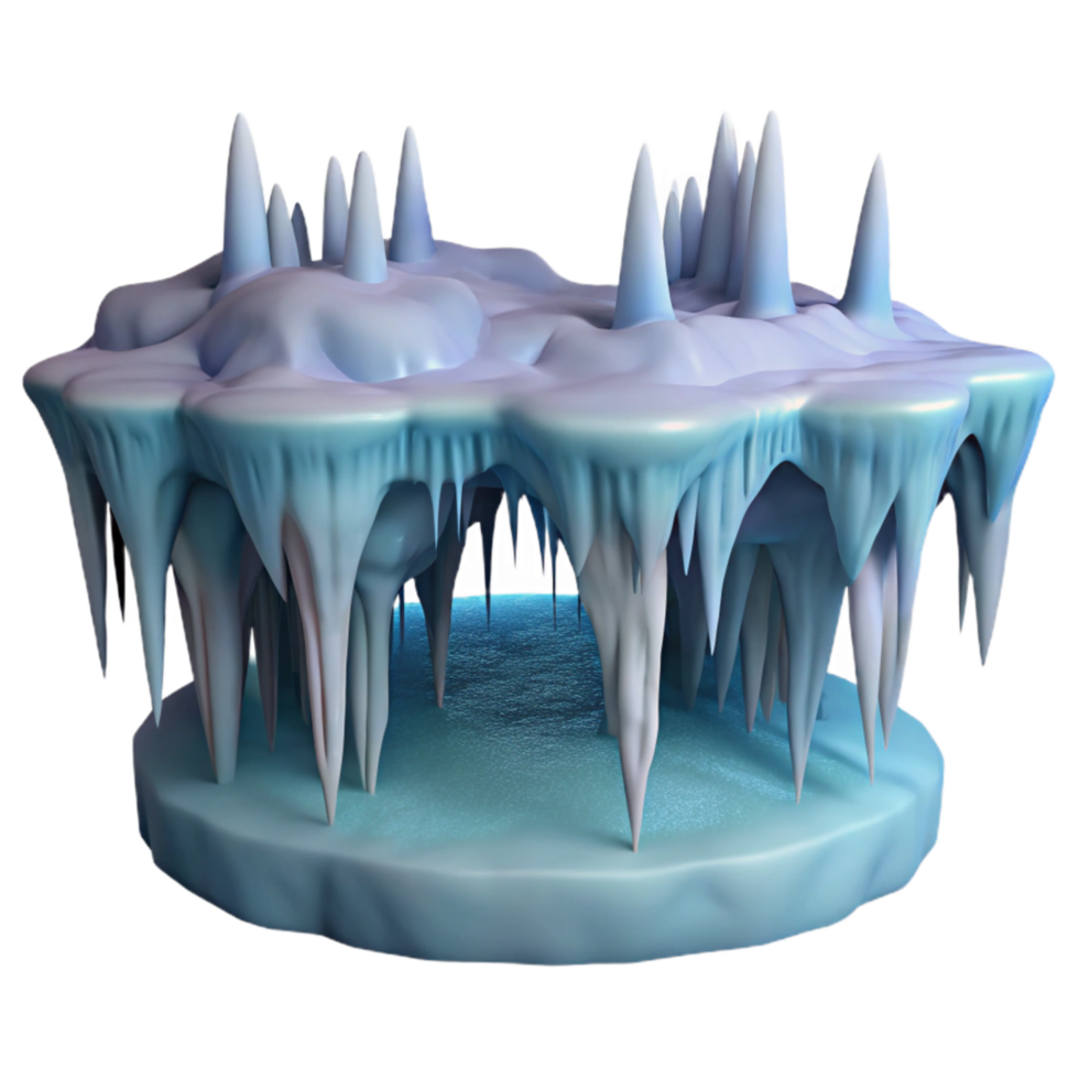 magnificent rustic Subterranean River Stalactites Hanging Transparent original png