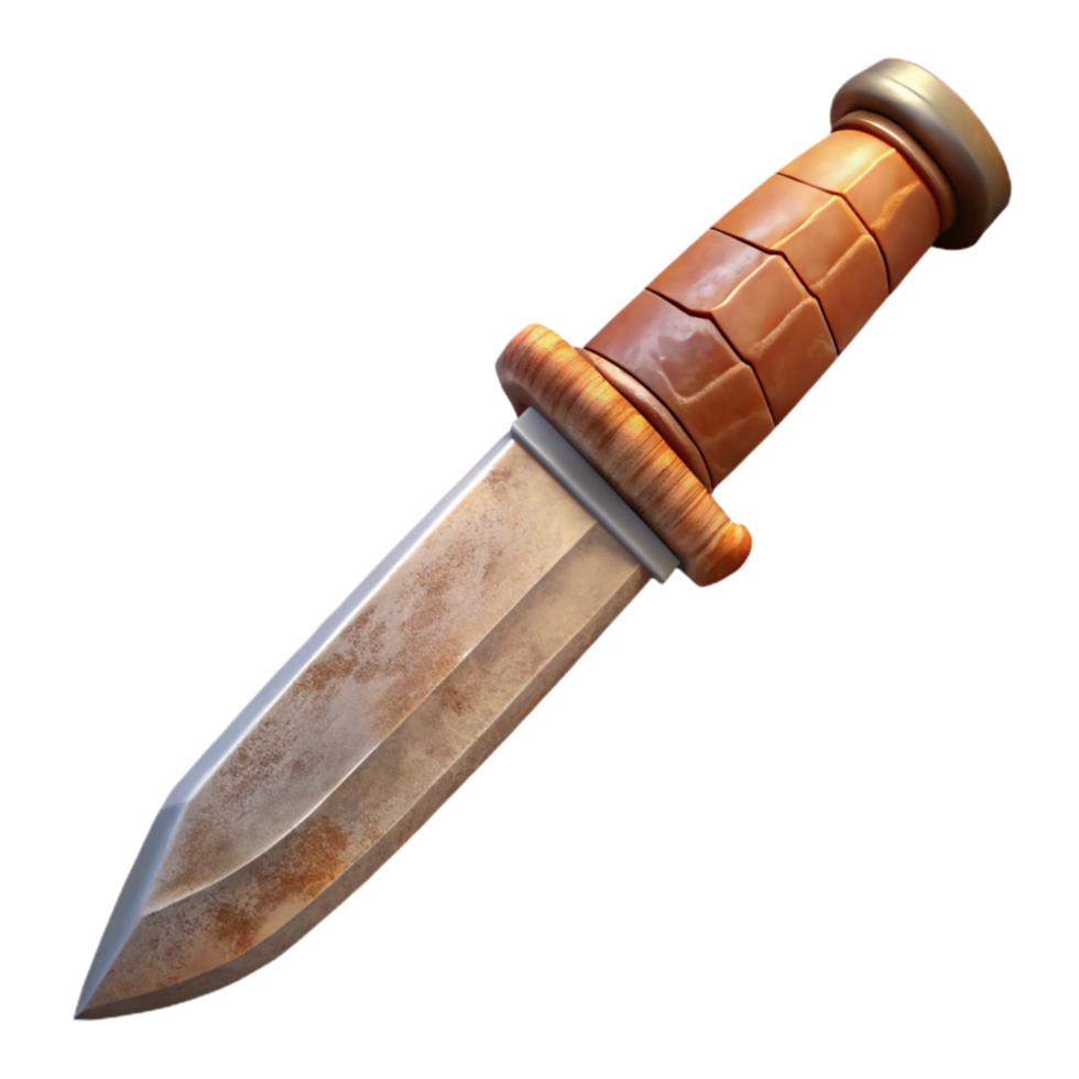 serene contemporary Survival Knife with Fixed Blade Cutout exclusive png