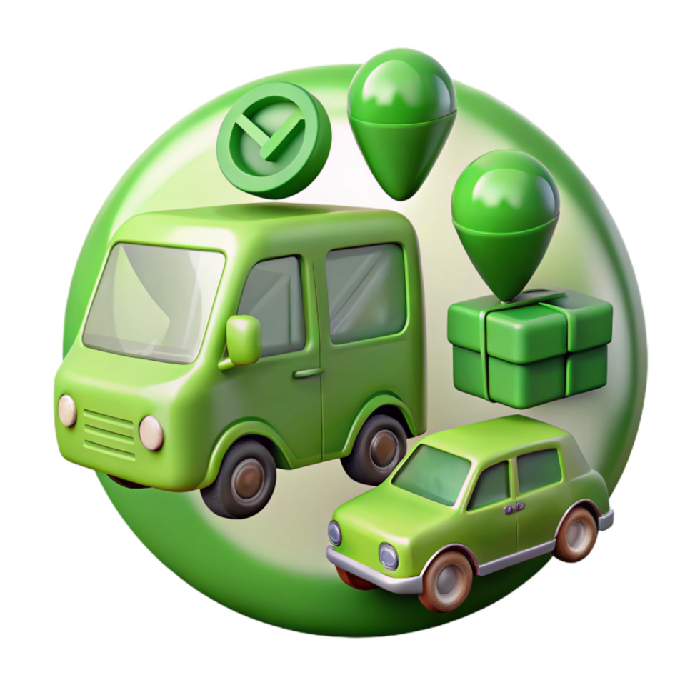 wonderful traditional Sustainable Transportation Icon Set Transparent Background premium png