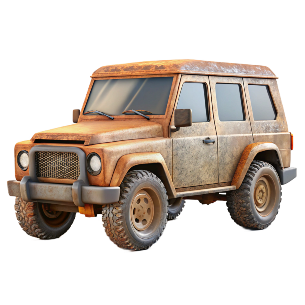 stunning traditional Suv Off Road Setting Isolated Transparent Background professional png