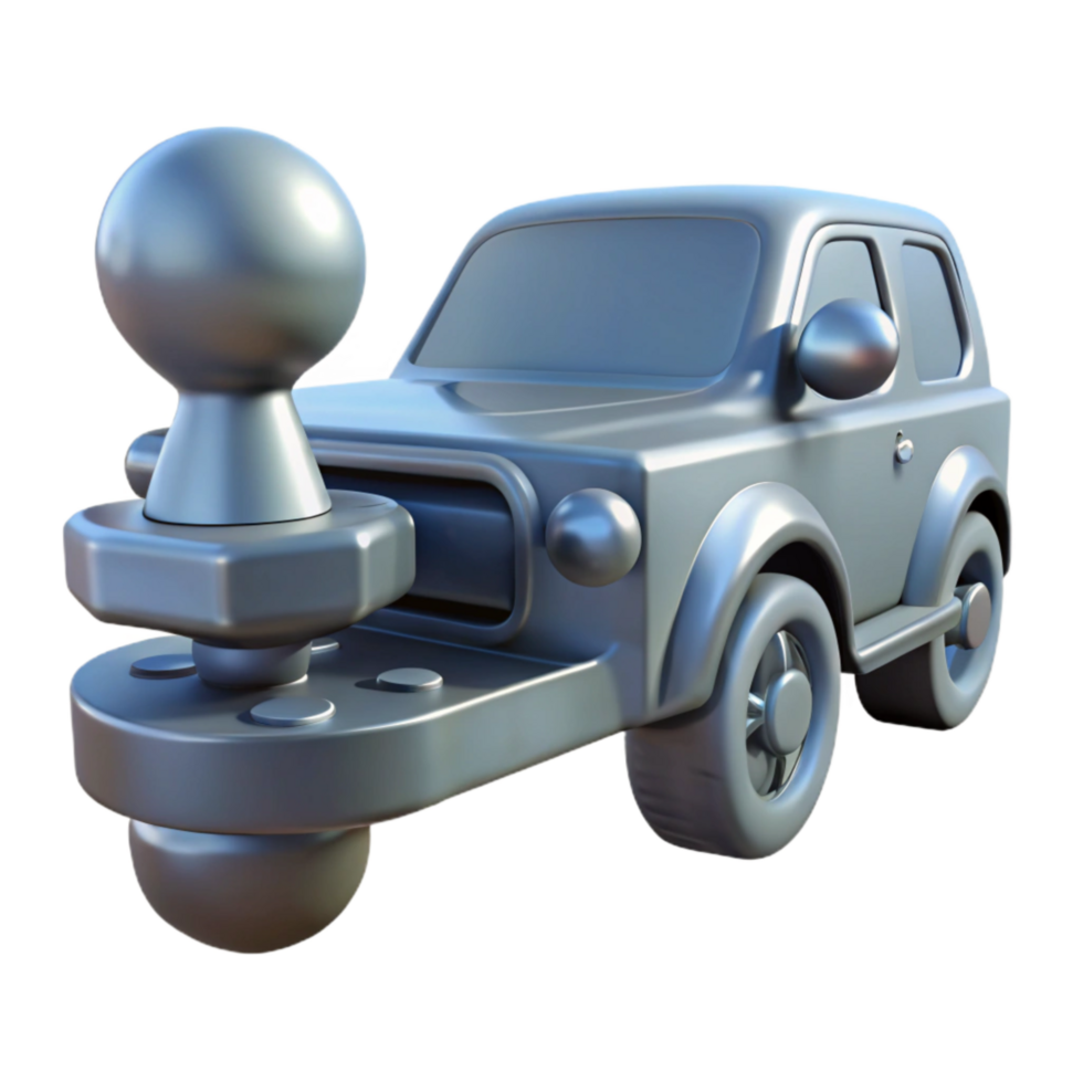 impressive artistic Suv Tow Hitch Isolated Transparent Background png
