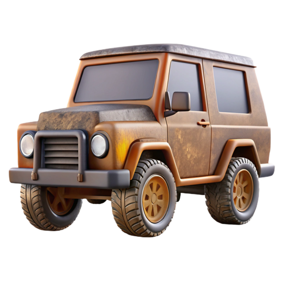 serene artistic Suv with Mud Flaps Transparent authentic png
