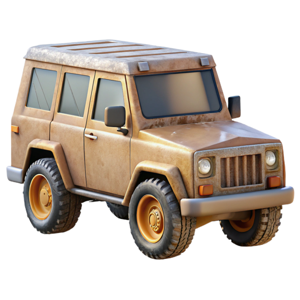 impressive traditional Suv with Mud Flaps Transparent exclusive png