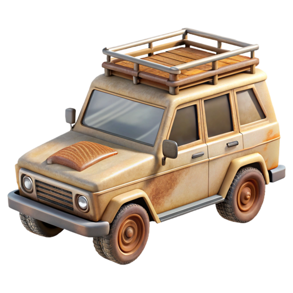 stunning rustic Suv with Roof Rack Transparent high quality png