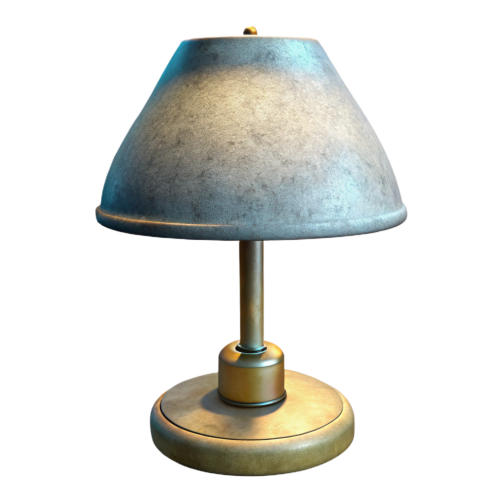 dramatic classic Table Lamp Modern Style Isolated on White Background png