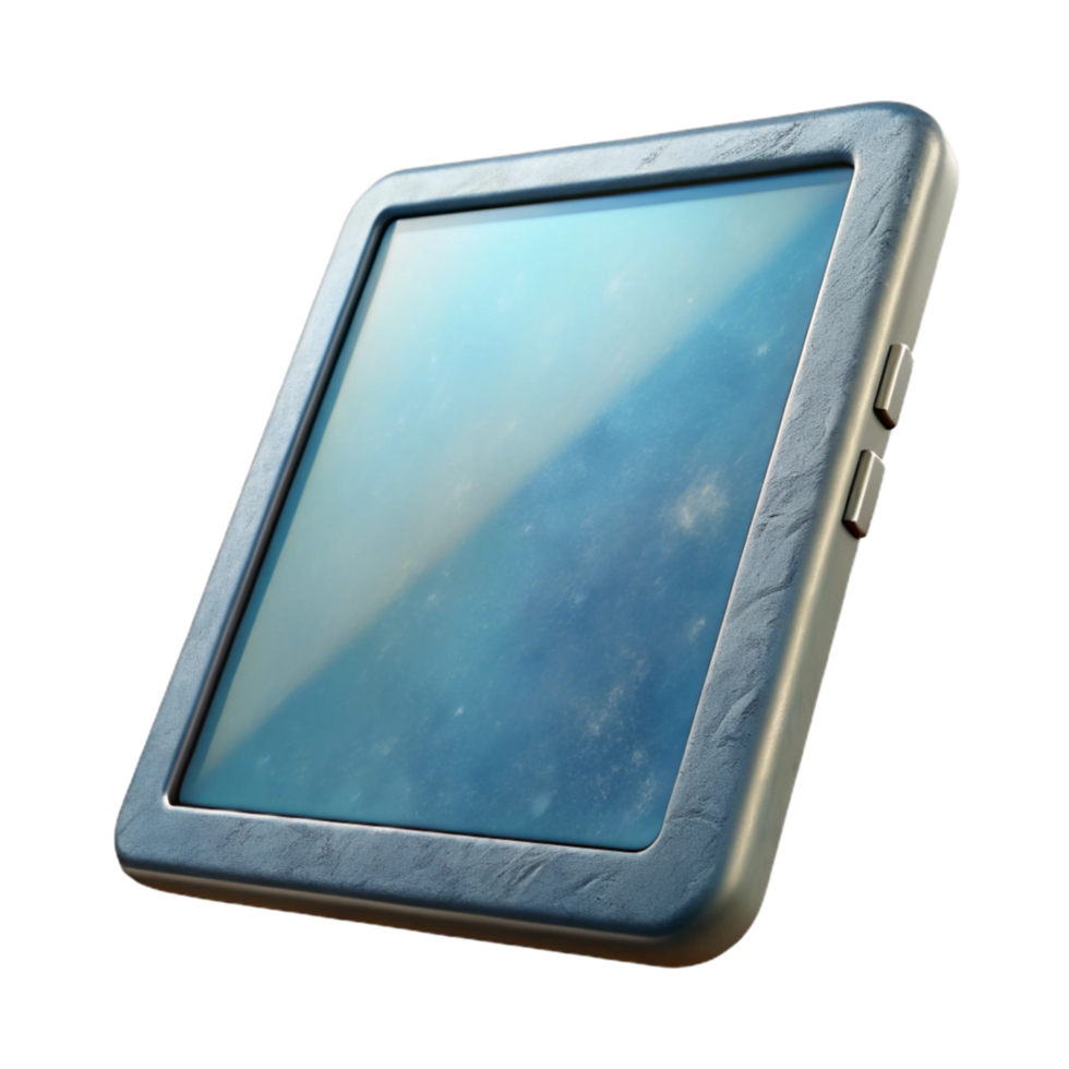 extraordinary traditional Tablet Side View Transparent Background original png