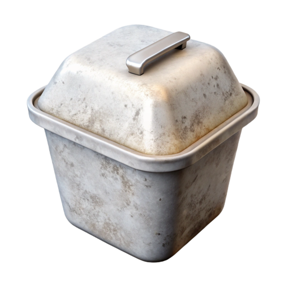 beautiful classic Takeout Container with Lid Isolated Cutout premium png