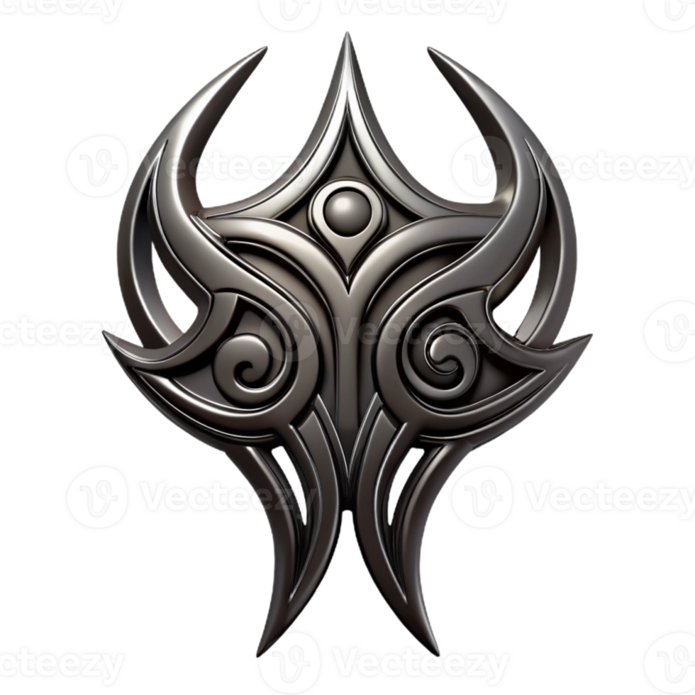extraordinary traditional Tattoo Design Tribal Style Black Isolated original png