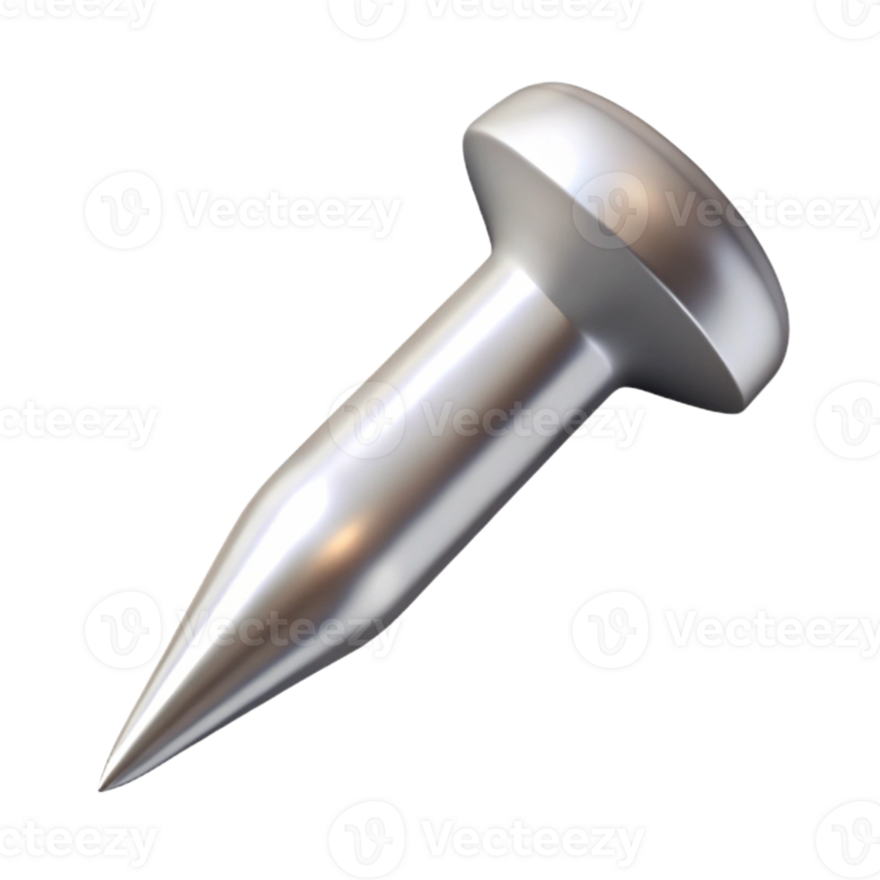 extraordinary classic Tattoo Needle Close Up Silver Isolated on Transparent Background detailed png