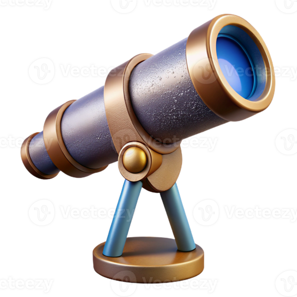 beautiful modern Telescope Mount Close Up View Transparent Element high resolution png