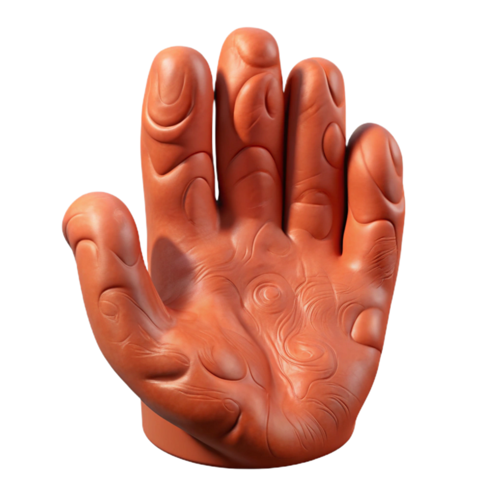 wonderful classic Terracotta Sculpture Hand Molded Transparent Background png